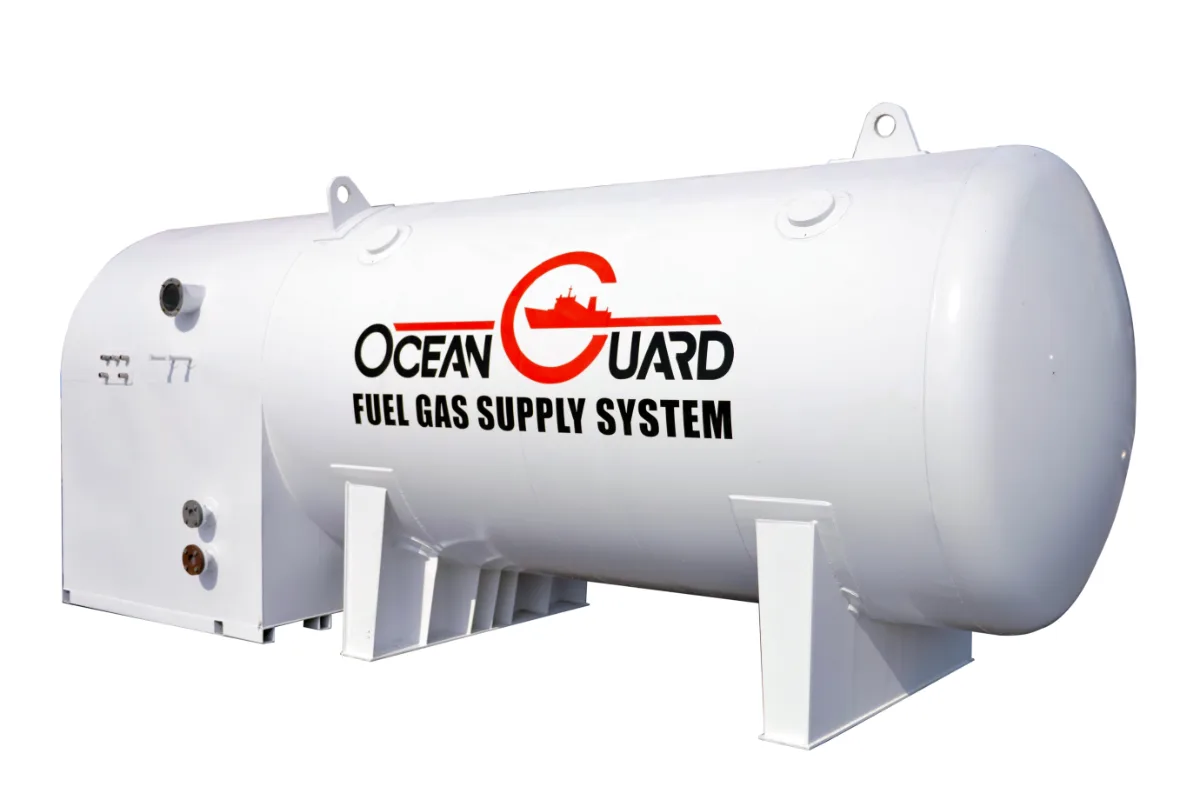 OceanGuard fuel gas supply system tank